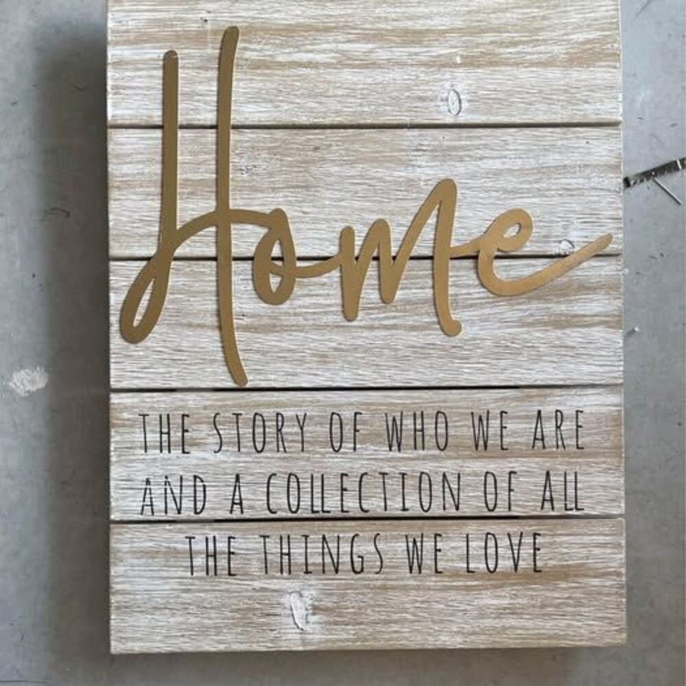 Wooden Rustic Wall Art And Frame